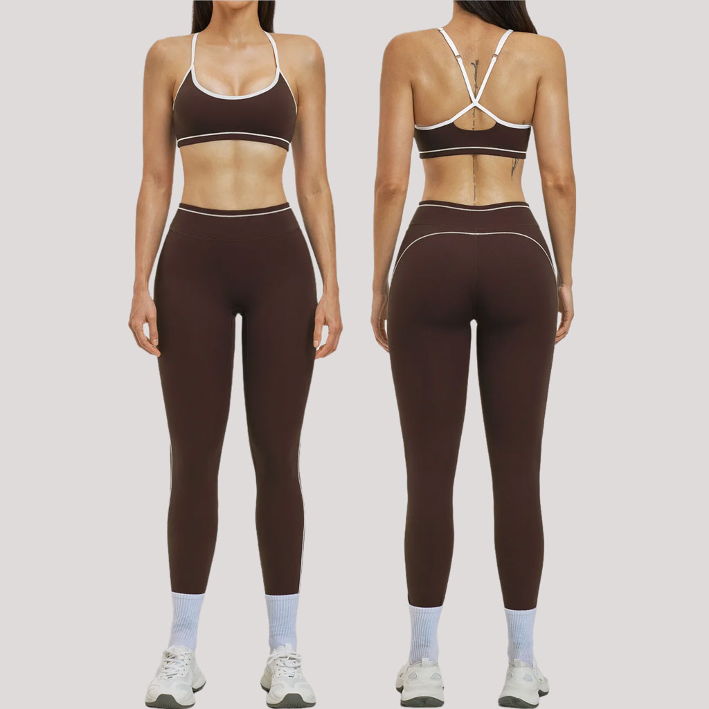 Outdoor Sport Outfit - Новый спортивный комплект Nude Feel для