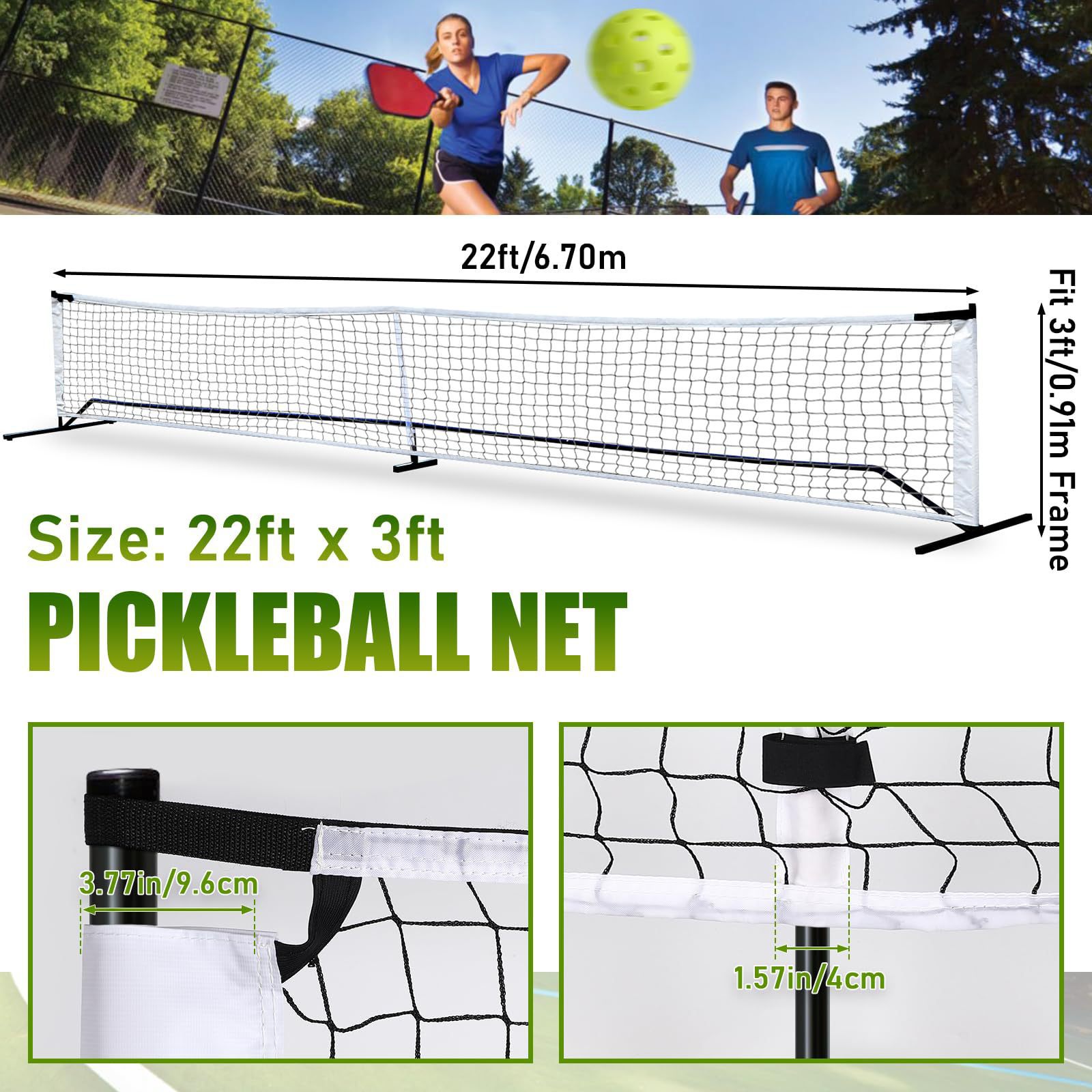 Outdoor Sports Net - 1 шт./лот. Черная портативная система для