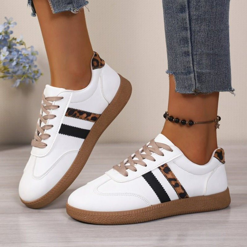 Outdoor Sports Shoes - Женские модные повседневные белые кроссовки на