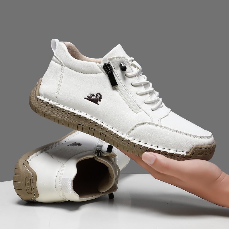 Outdoor Sports Shoes - Женские кроссовки, кожаная повседневная обувь ручной