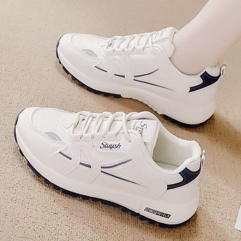 Женские модные белые повседнев – обзор и цена Outdoor Sports Shoes